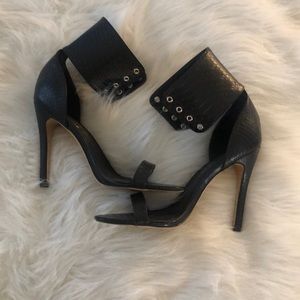 Black high heels